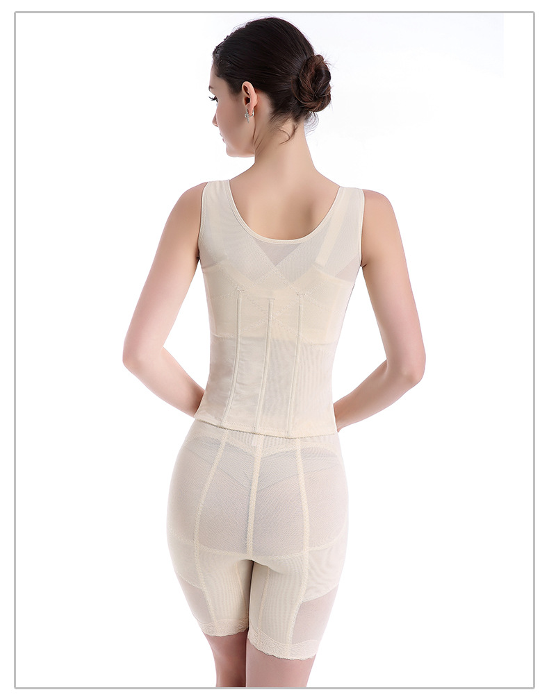 Phần mỏng Phiên bản nâng cao sau sinh của khóa bụng bụng chia phù hợp với corset corset cơ thể định hình đồ lót quần lót nữ thun lạnh