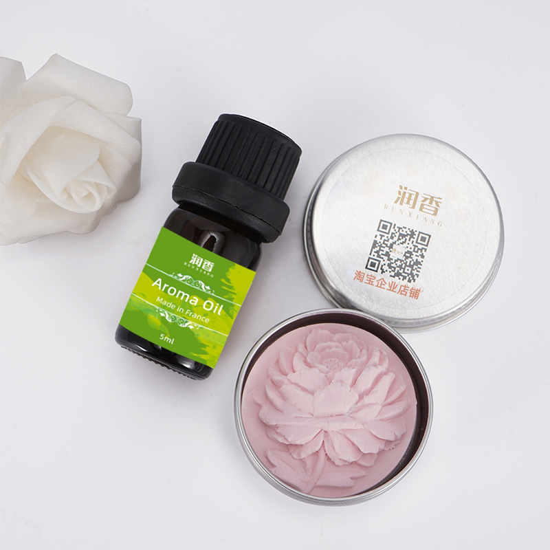 French import Aromatic Oils ESSENTIAL OIL SMALL PALE BLUE AIR BELL WESTIN WHITE TEA AROMAS LAVENDER INCENSE SPECIAL