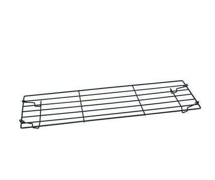 Bottom shelf for barbecue grill with large number of stainless steel barbecue grill