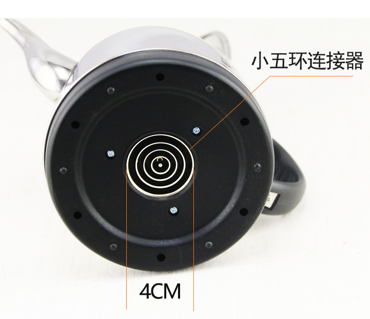 Bình nước đơn tự động ấm đun nước điện phụ kiện thân nhỏ năm vòng 304 nồi inox 304 ấm đun nước 1L - ấm đun nước điện binh dun sieu toc philip