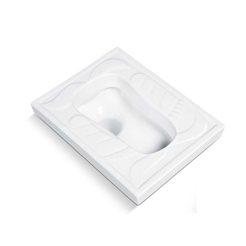 No bend squatting pan squatting pit works without fade ceramic Small Number of colored children with S syphon squatting pan