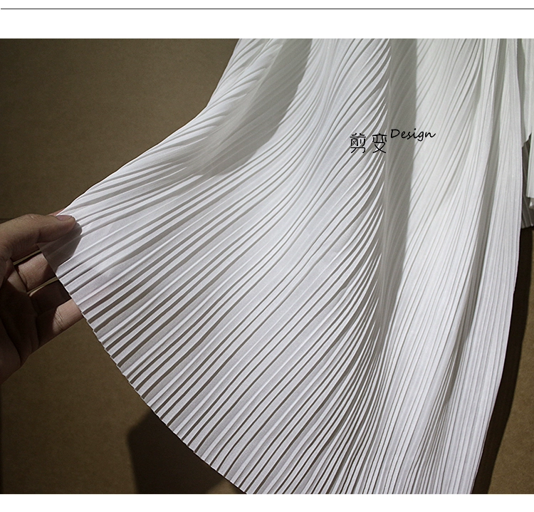 "Cắt biến dạng của nhựa" gấp Tự làm sáng tạo uốn vải thiết kế vải thời trang cao cấp pleated sub-organ - Vải vải tự làm vải dạ
