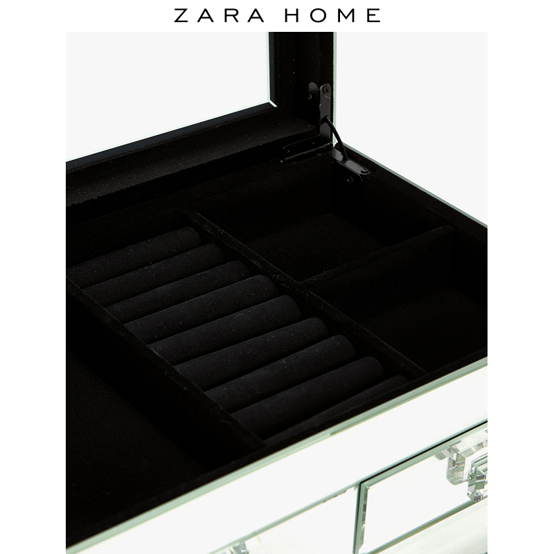 Usd 133 13 Zara Home Mirror Drawer Multi Layer Jewelry Box