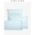 Zara Home KIDS loạt màu xanh Bắc Âu trẻ em pompom thêu gối đơn gối 47388091400 - Gối trường hợp gối nước Gối trường hợp