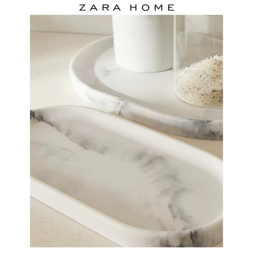 Zara Home Marble Большой настольный набор для хранения настольного стола набор для ванной комнаты 43528043802