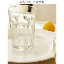 Zara Home Transparent Transparent Portable household Teacup Juice Cup Wine Glass Glass Water Cup 41643402990