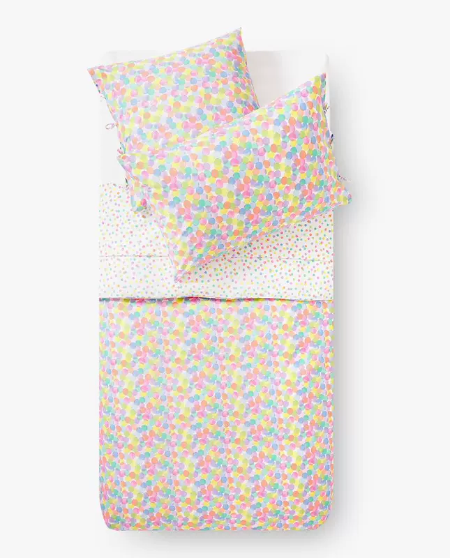 Zara Home KIDS loạt chăn in hình tròn hai mặt 47469088999 - Quilt Covers