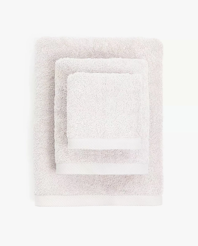 Khăn lau nhà Zara màu xám nhạt Mặt gia đình dành cho người lớn Khăn bông mềm 40025013811 - Khăn tắm / áo choàng tắm