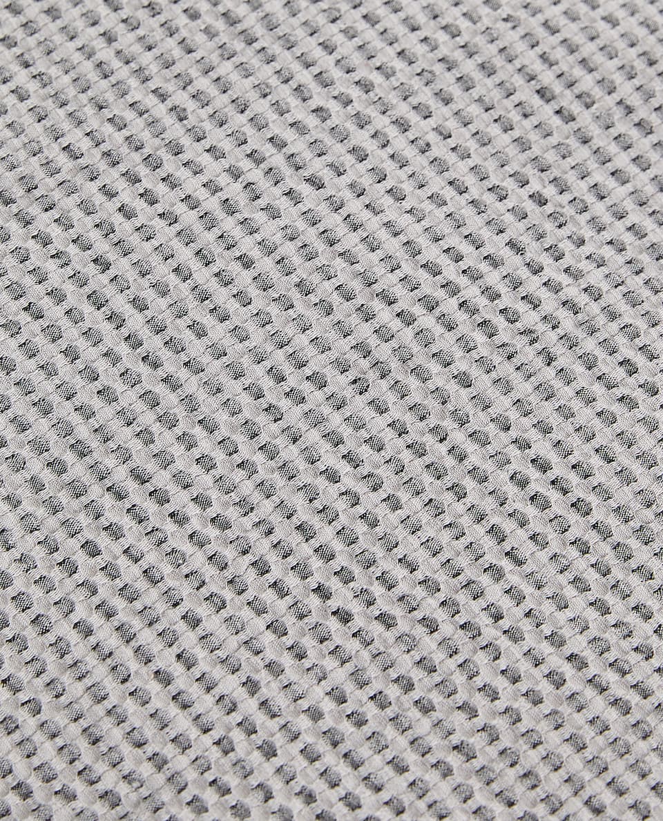 Zara Home Xám nhuộm dòng chăn phòng ngủ chăn bông đơn mảnh mùa hè 47337088802 - Quilt Covers chăn drap
