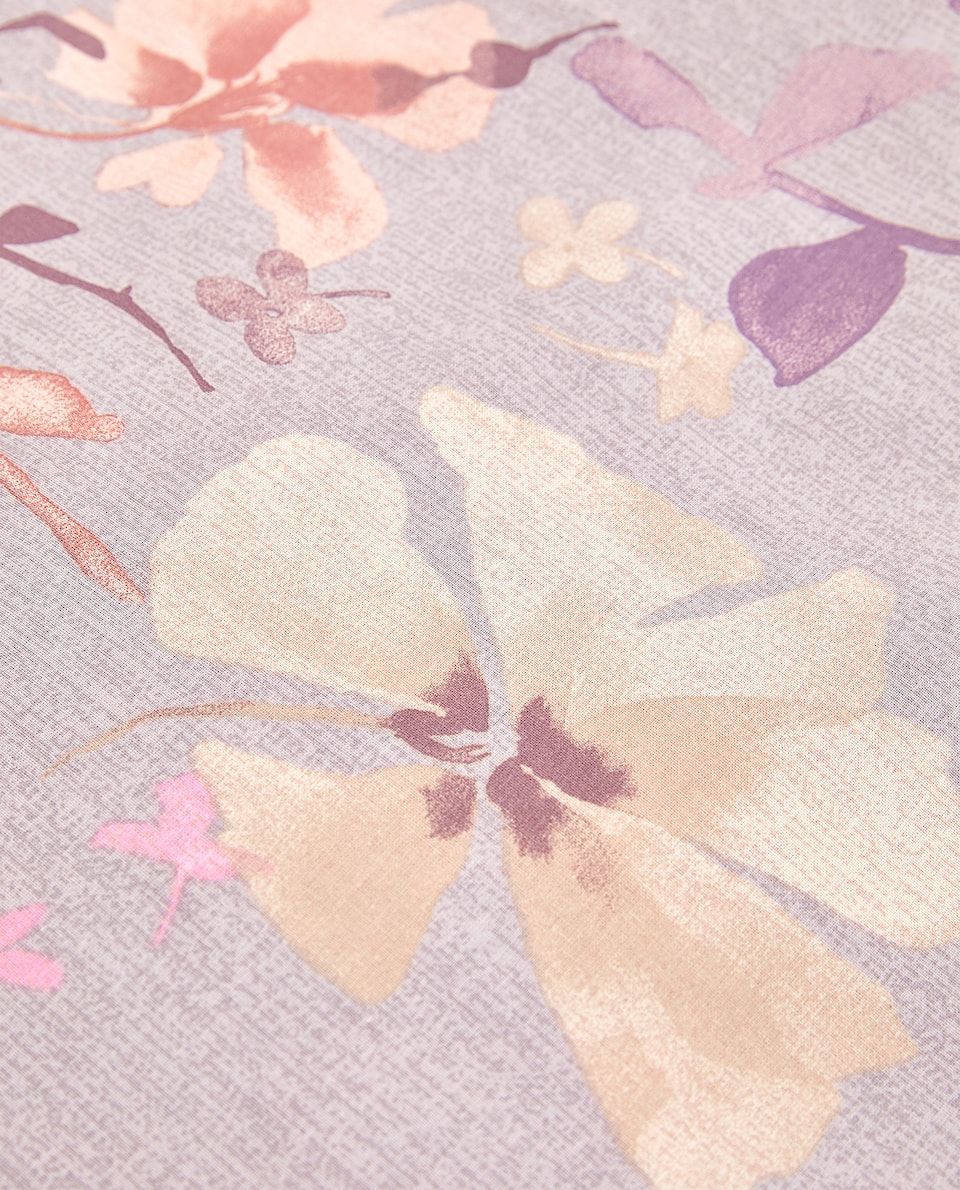 Zara Home in hoa chăn 47248088999 - Quilt Covers chăn hè
