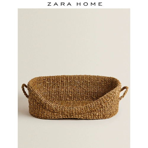 Zara Home Cat Dog, Dog, Dog, Сонное гнездо овальное кровать для домашних животных без подушки 49332049052