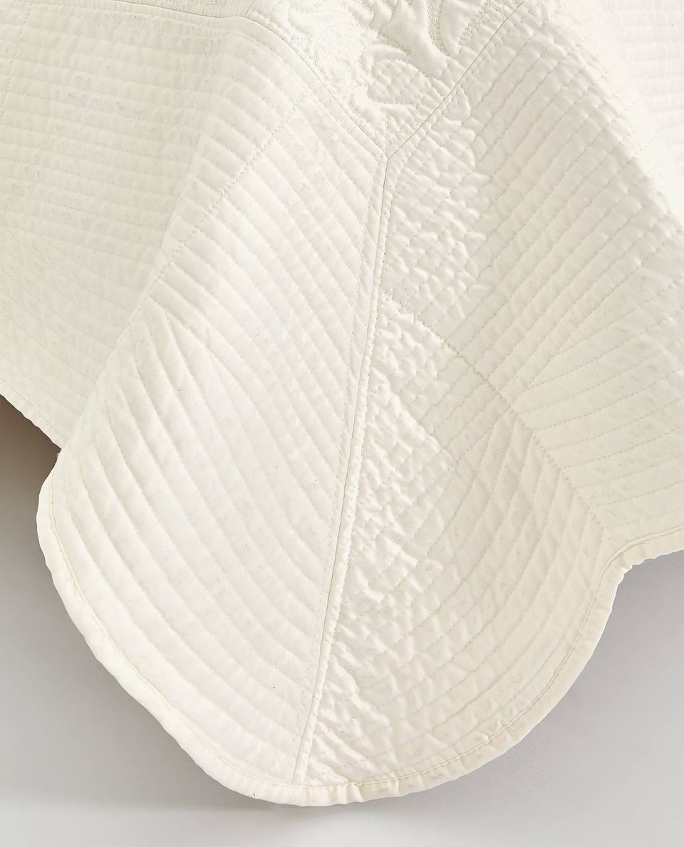Zara Trang chủ châu Âu mền giường satin sóng bìa cắt giảm ánh sáng thở 45141005712 - Trải giường trải giường