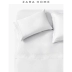 Zara Home màu xám satin chăn đơn giản màu rắn mùa hè bộ đồ giường mỏng quilt 40540088802 - Quilt Covers