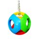 Parrot toy ball, ຂອງຫຼິ້ນຕີນ/ຂອງຫຼິ້ນຂັດຕີນ, ໜັງເສືອ/peony/black phoenix/grey parrot/King Kong chewing