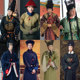 Qin, Han, Tang, Song and Qing Dynasty men's eunuchs and father-in-law ancient costumes