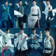 Republic of China men's training clothes film and television costumes
