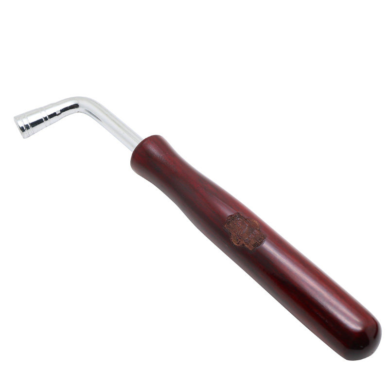 Dunhuang Guzheng 698 series original wrench solid wood mahogany handle 4 corners universal new red sandalwood hand
