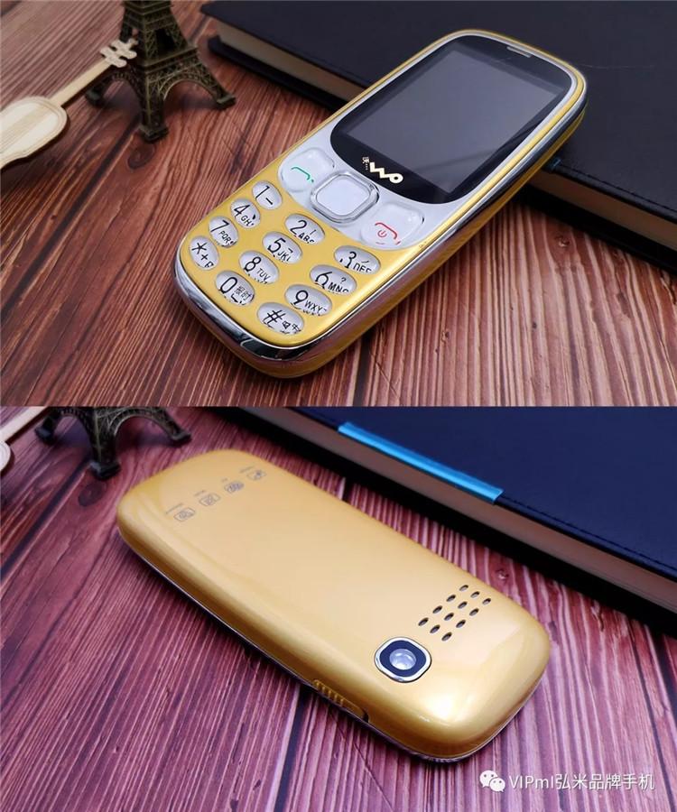 Người mới thẳng cũ Phiên bản 3G Unicom thẻ kép điện thoại di động nhỏ Thẻ Unicom 4G gọi máy sinh viên