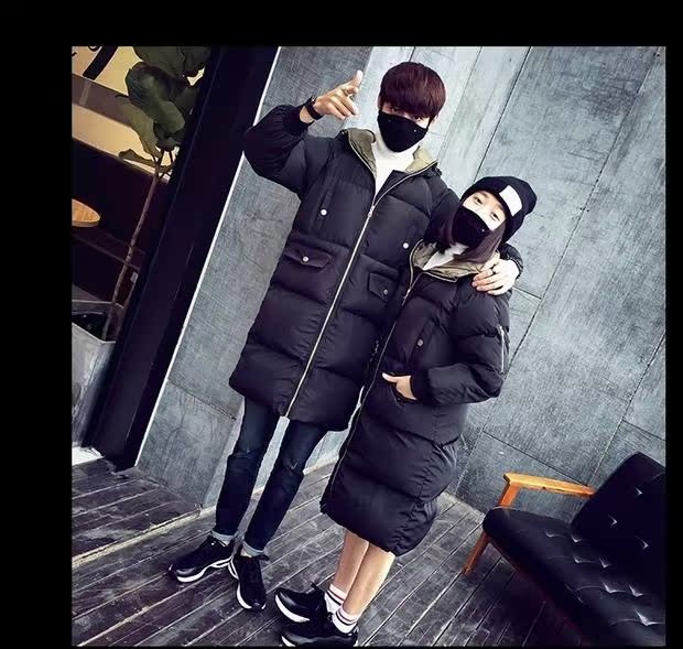 Áo khoác cotton cotton dài mùa đông 2018 phiên bản Hàn Quốc của quần áo học sinh lỏng lẻo nữ áo khoác cotton dày áo khoác nam áo bomber