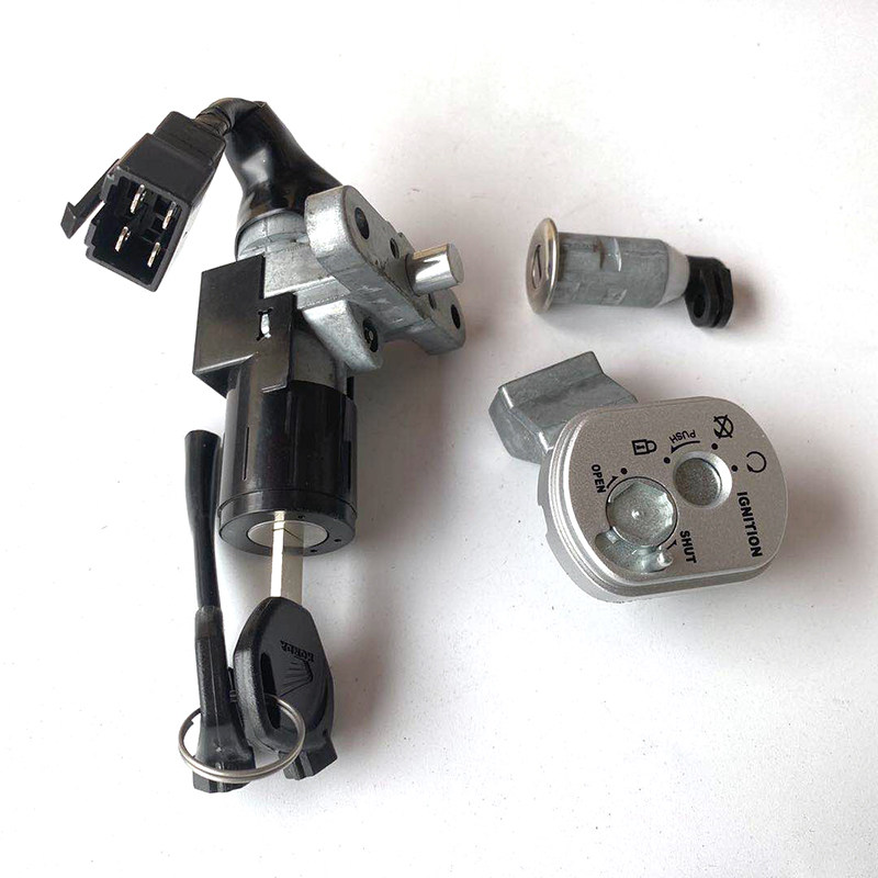 Suitable for Wuyang Honda Xunsha WH125T-7 electronic door lock key door cover lock full car lock faucet lock ignition switch