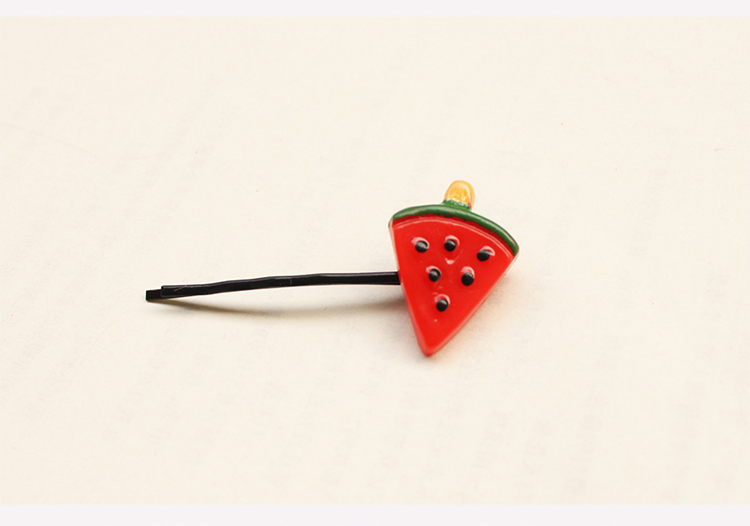 Hàn Quốc dễ thương tiara kẹp tóc trái cây clip đen clip bangs clip tóc nhỏ clip trang sức ngọt ngào clip băng đô tai mèo