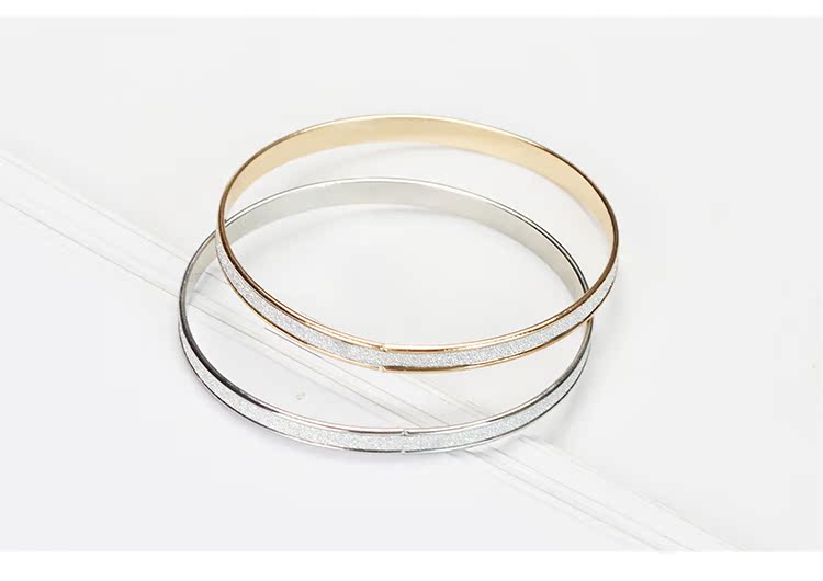 Phiên bản Hàn Quốc của vòng tay nữ trang sức làm mờ bạc sterling thời trang vòng tay cá tính Nhật Bản và Hàn Quốc cặp đôi sinh viên đơn giản thạch anh tóc xanh