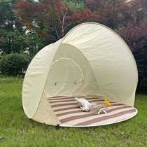 Upgraded version of ins childrens camping picnic tent play house foldable fast opening large space large size tent