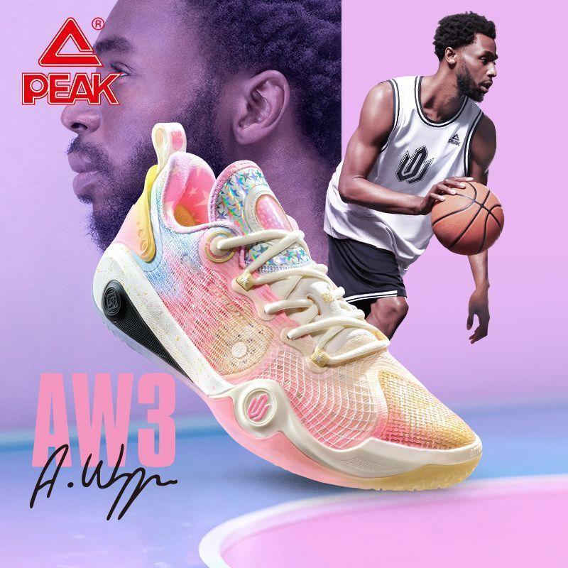 Peak Taiji Weijin Aw3 Interchangeable Basketball Shoes, Practical Shock-Absorbing Professional Competition Sports Shoes Et44911A