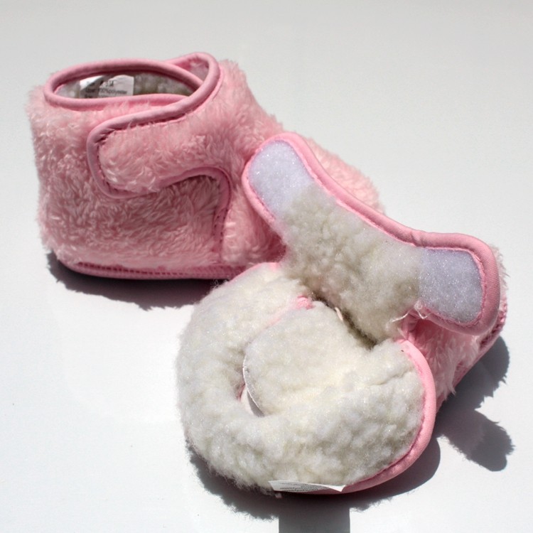 Pantoufles enfants en suède pour printemps - semelle coton - Ref 1035451 Image 24