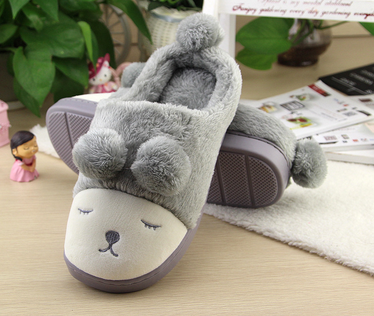 Chaussons enfants en suède pour hiver - semelle caoutchouc - Ref 1008046 Image 23