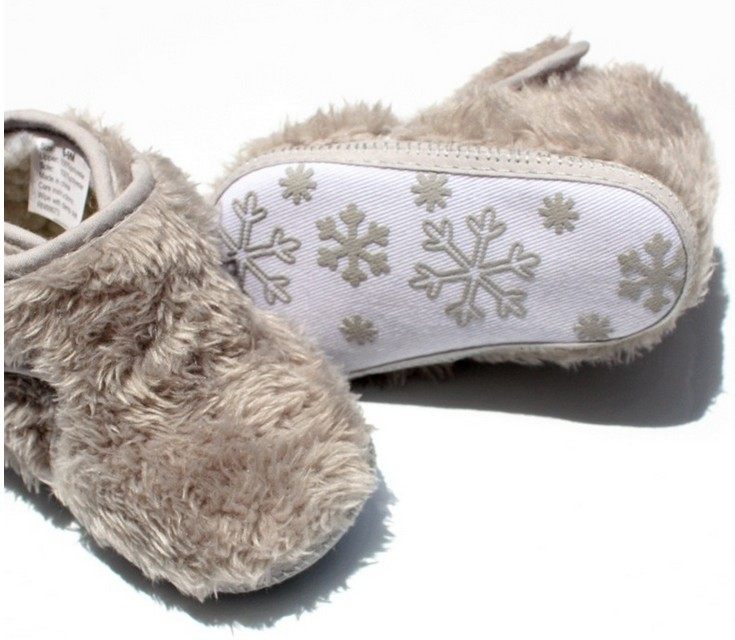 Pantoufles enfants en suède pour printemps - semelle coton - Ref 1035451 Image 26