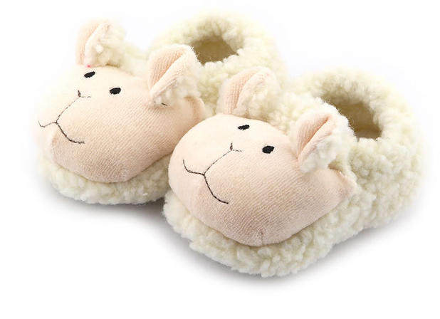 Pantoufles enfants en suède pour printemps - semelle coton - Ref 1035451 Image 7