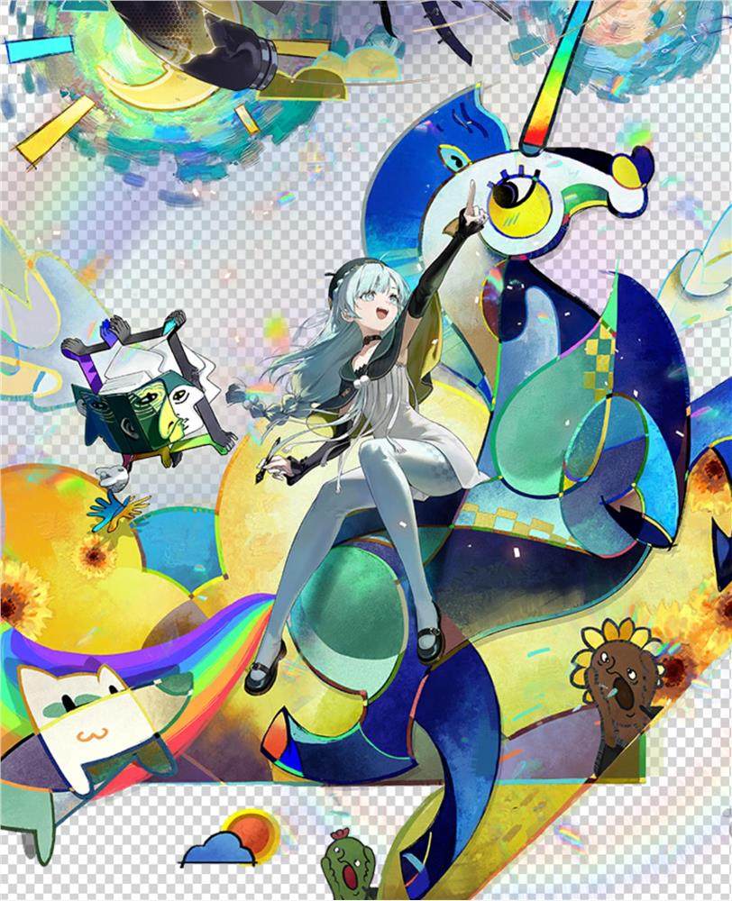 新月同行立绘高清图片PNG素材二次元游戏人物原画插画壁纸CG参考