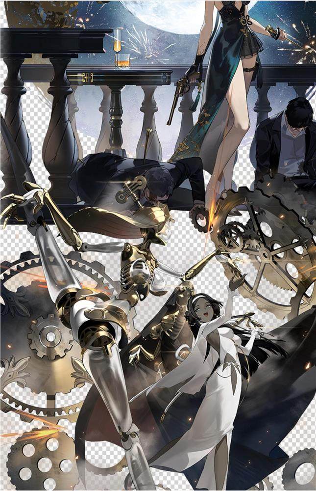 新月同行立绘高清图片PNG素材二次元游戏人物原画插画壁纸CG参考