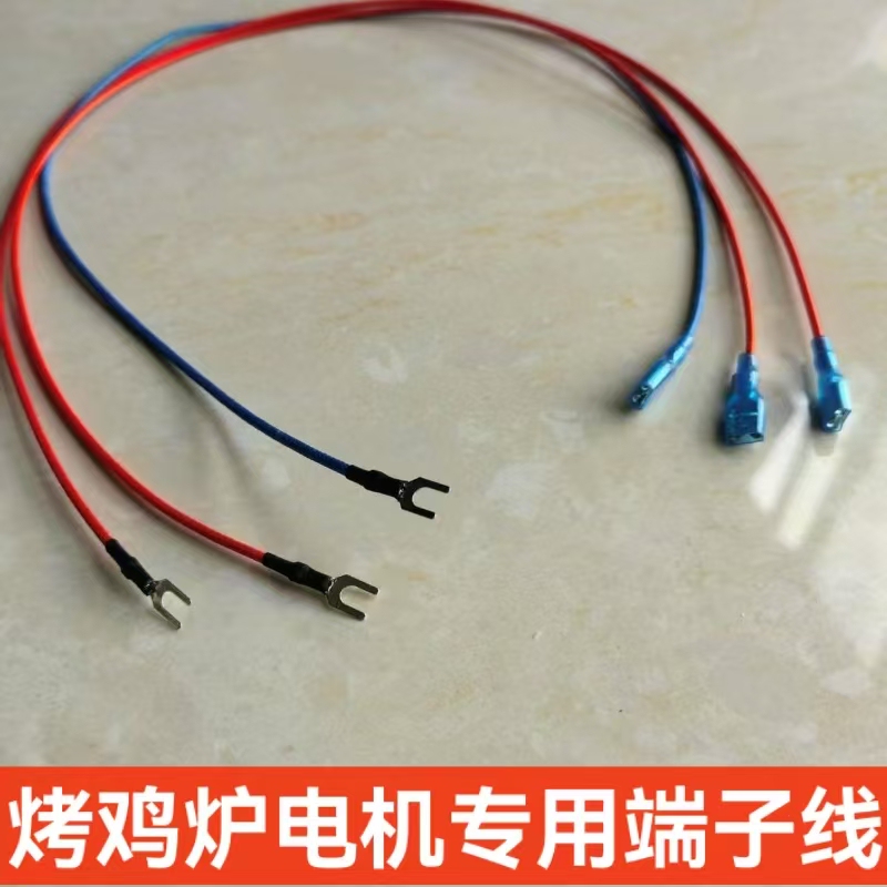 Special Accessories for 12V Motor Wires of Rock-Style Chicken Roasting Ovens