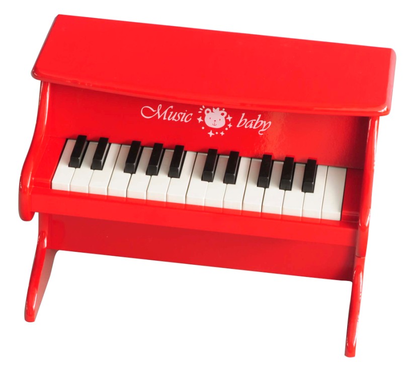 Âm nhạc cho trẻ em đồ chơi piano 25 phím máy tính để bàn nhỏ piano bằng gỗ khu vực đồ chơi âm nhạc - Đồ chơi nhạc cụ cho trẻ em dan piano cho be