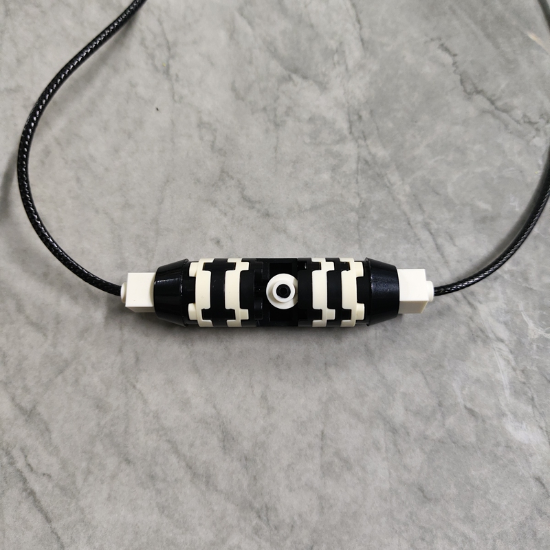 Compatible with Lego Brick Minifigure Expression Heads, Chinese-Made Bracelet Beads, High-Value Collectibles, Tiktok-Style Dzi Beads