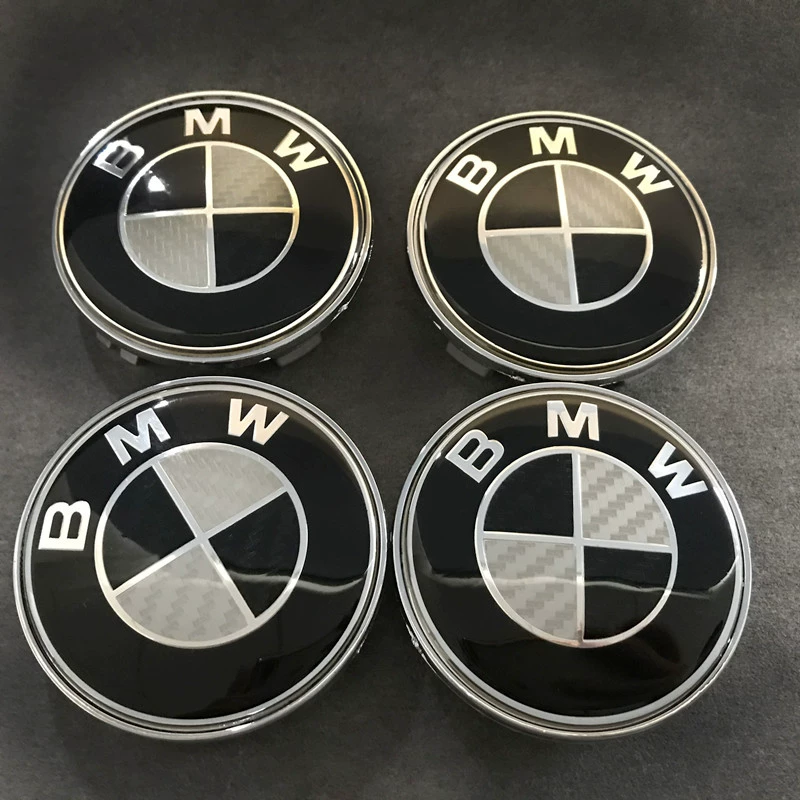 Logo xe BMW màu đen 3 series 5 series x1x3 đen và trắng trung tâm bằng sợi carbon bao phủ vô lăng tiêu chuẩn đuôi tiêu chuẩn sửa đổi logo phía trước dán decal xe oto decal dán xe ô to