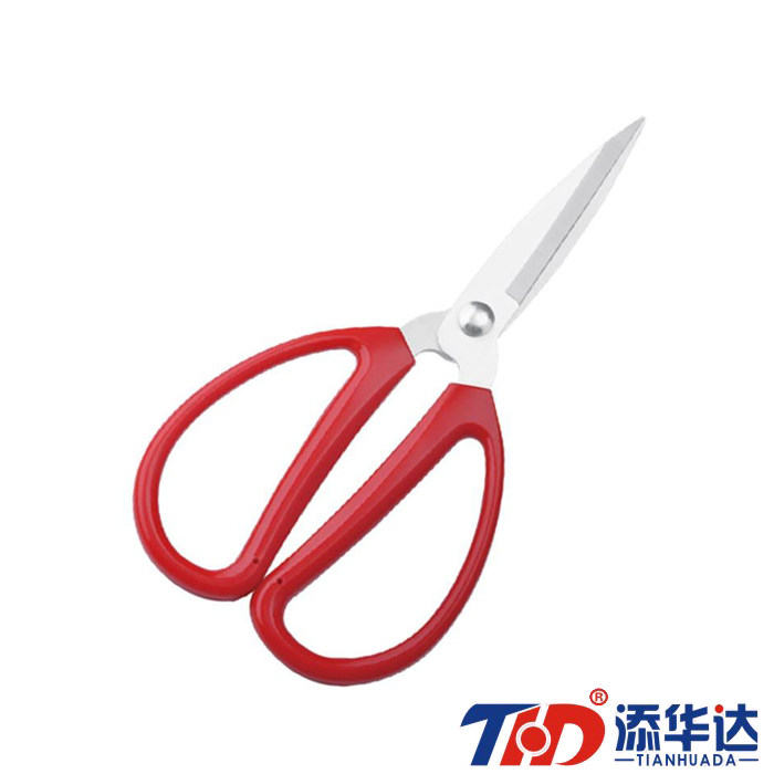 Add Huadda Office Scissors Stainless Steel Scissors Red Home Kitchen Scissors Tailor Cut Scissors Handmade Wall Paper Scissors-Taobao