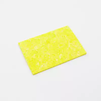 Removal of tin cotton soldering iron nozzle cleaning cotton padded electric soldering iron cleaning sponge high temperature resistant sponge