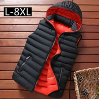 Áo vest cotton không tay áo khoác cotton bên ngoài mặc thanh niên dày cỡ lớn vest vest vai thể thao vest nam thu đông bộ vest nam cho người trung tuổi
