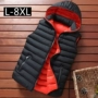 Áo vest cotton không tay áo khoác cotton bên ngoài mặc thanh niên dày cỡ lớn vest vest vai thể thao vest nam thu đông bộ vest nam cho người trung tuổi