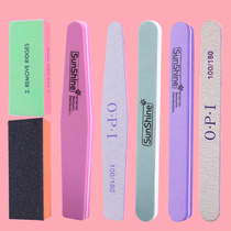 Nail tool rub strip polished strip matte nail file sponge rub strip mini abrasive strip manicure set