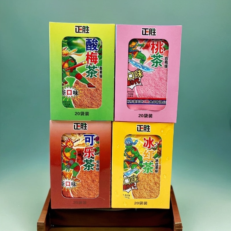 Zhengsheng Coke Powder, Shenqiu Sour Plum Powder, Hongniu Iced Black Tea, Dry Fruit Powder, Ready-To-Eat Nostalgic Drink Snack Zhengsheng Coke Powder, Shenqiu Sour Plum Powder, Hongniu Iced Black Tea, Dry Fruit Powder, Ready-To-Eat Nostalgic Drink Snack