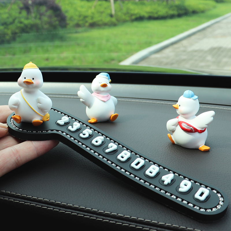 Temporary Parking Sign for Cars, Moving Car Phone Number Display, Women's Special Car Phone Number, Car Decoration Ornament Temporary Parking Sign for Cars, Moving Car Phone Number Display, Women's Special Car Phone Number, Car Decoration Ornament