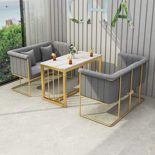 Кофейный диван, шпильки для волос для отдыха, чай с молоком, легкий роскошный стиль, популярно в интернете