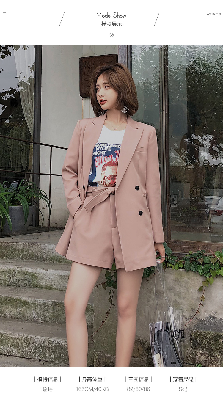 2018 mùa xuân và mùa thu mới Hàn Quốc phiên bản của chic phù hợp với thời trang phù hợp với khí Mỏng đẹp trai nhỏ phù hợp với áo khoác mỏng phụ nữ vest nữ hàn quốc