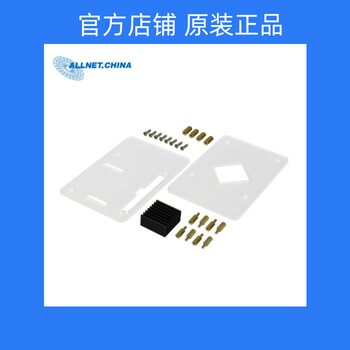 Rk3399 Radxa Rock Pi 4 Development Board Acrylic Case + Heatsink