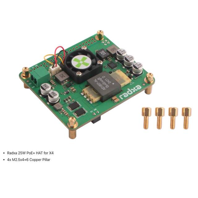 Radxa X4 Intel ® N100 (Alder Lake-N) High-Performance Microcontroller Development Board
