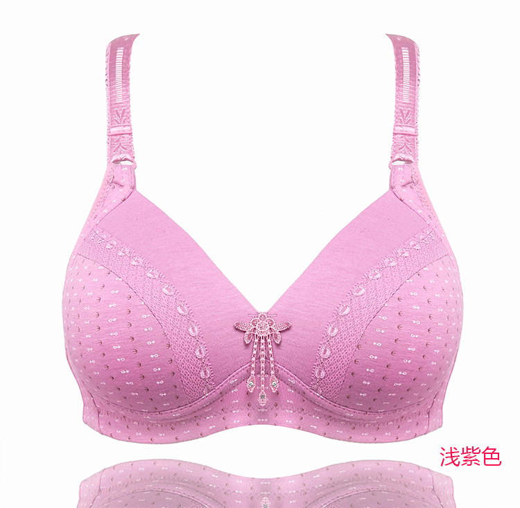 Kích thước lớn phần mỏng tập hợp không có dấu vết không có áo ngực thoải mái mùa hè thoáng khí trung niên người đàn ông béo mẹ đồ lót quần lót nữ đẹp